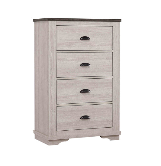 Coralee - Chest - Chalk / Gray
