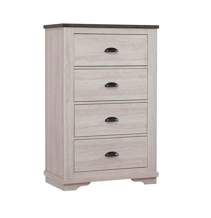 Coralee - Chest - Chalk / Gray