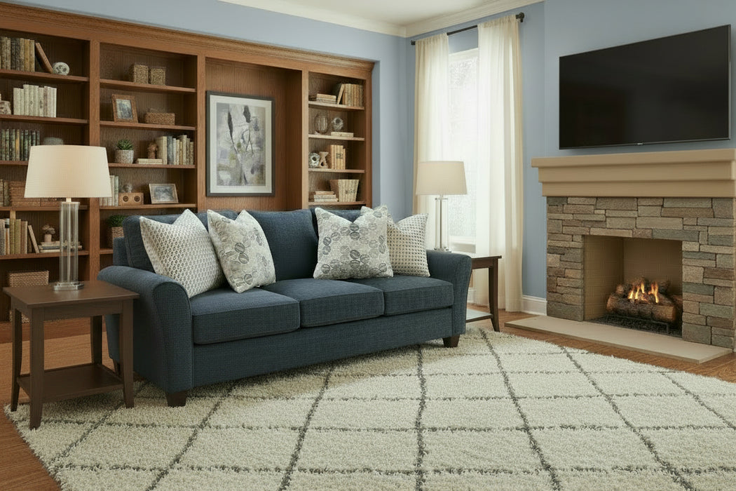 Stationary Sofa & Loveseat 3011