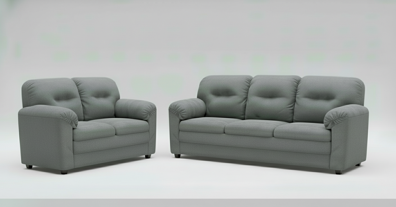 3030 Tight Seat and Back Sofa and Loveseat Set by L&A