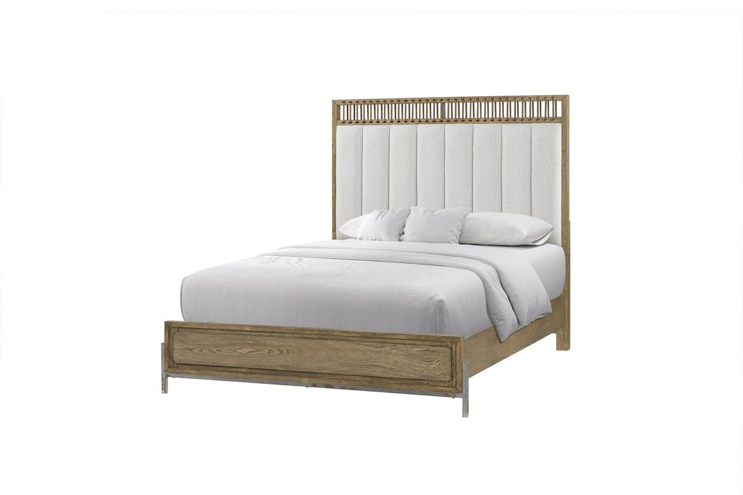 Elure Upholstered & Strap Panel Bed
