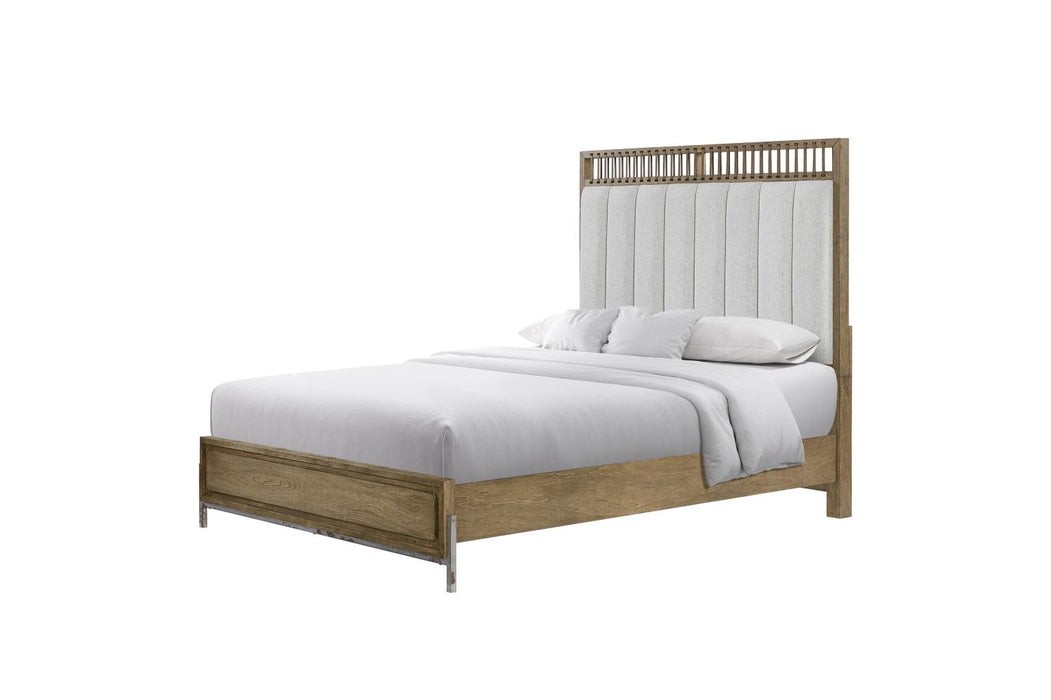 Elure Upholstered & Strap Panel Bed