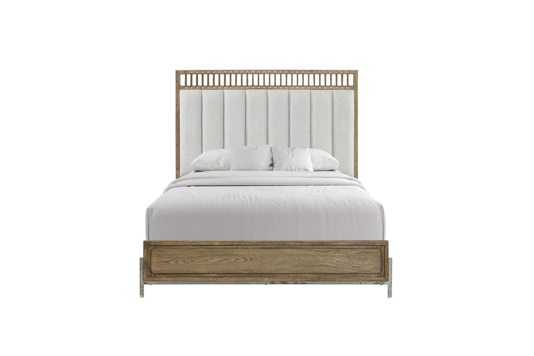 Elure Upholstered & Strap Panel Bed