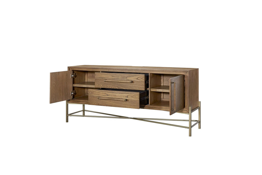 Elure Metal Base Sideboard