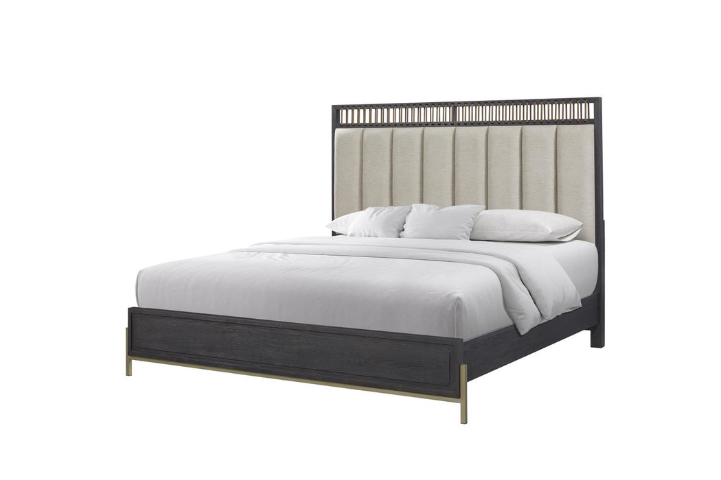 Elure Upholstered & Strap Panel Bed