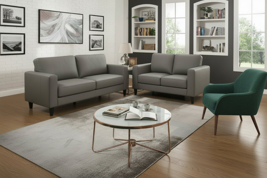 Stationary Sofa & Loveseat 3204