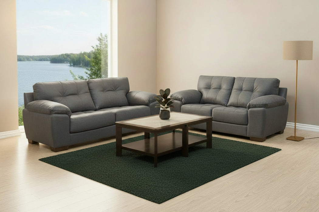 Stationary Sofa & Loveseat 3396