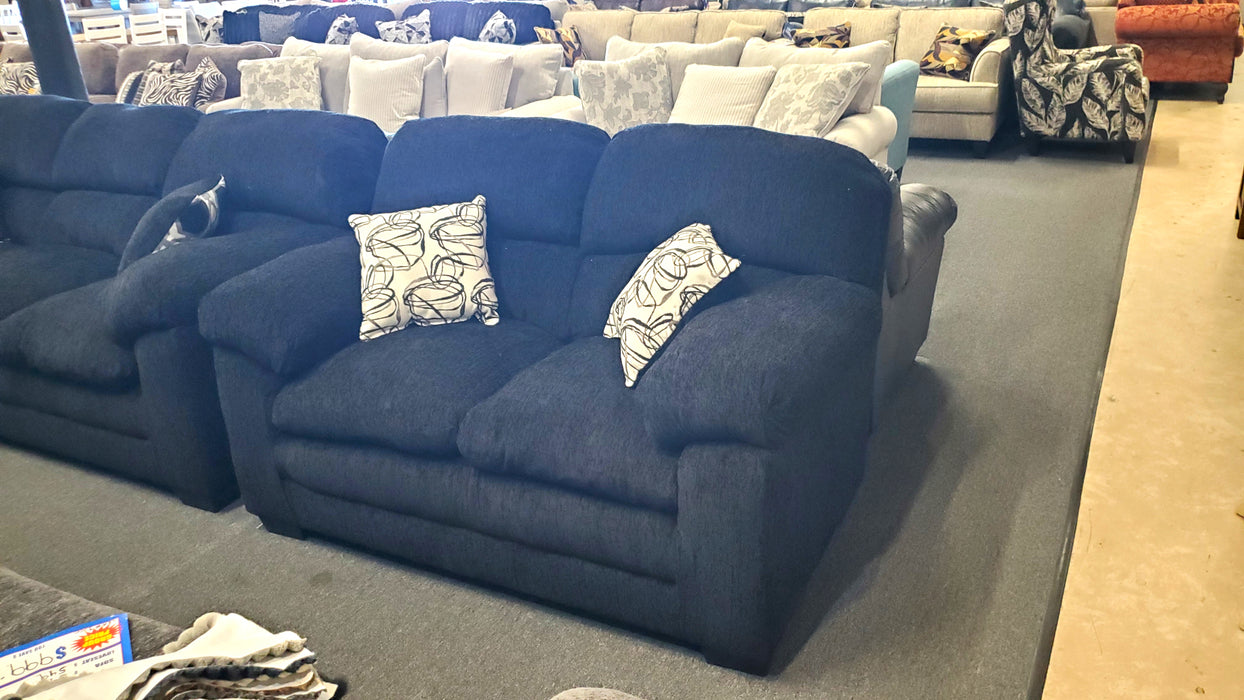 3500 High Back Pub Sofa and Love Seat Set by L&A