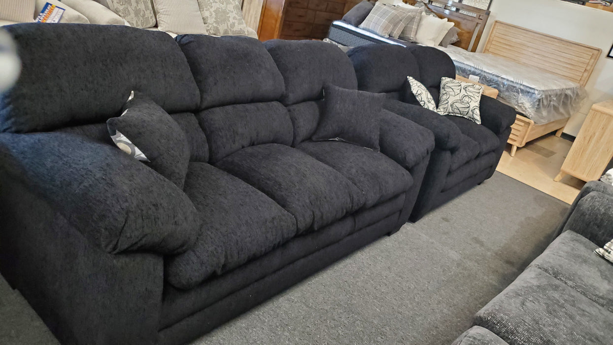 3500 High Back Pub Sofa and Love Seat Set by L&A