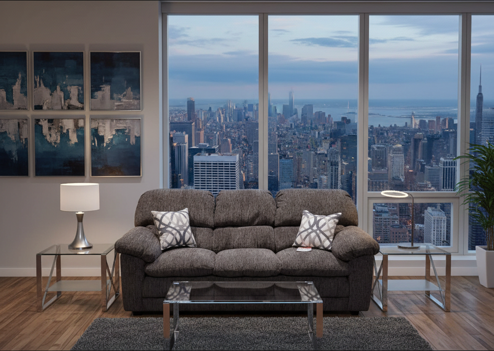 3500 High Back Pub Sofa by L&A