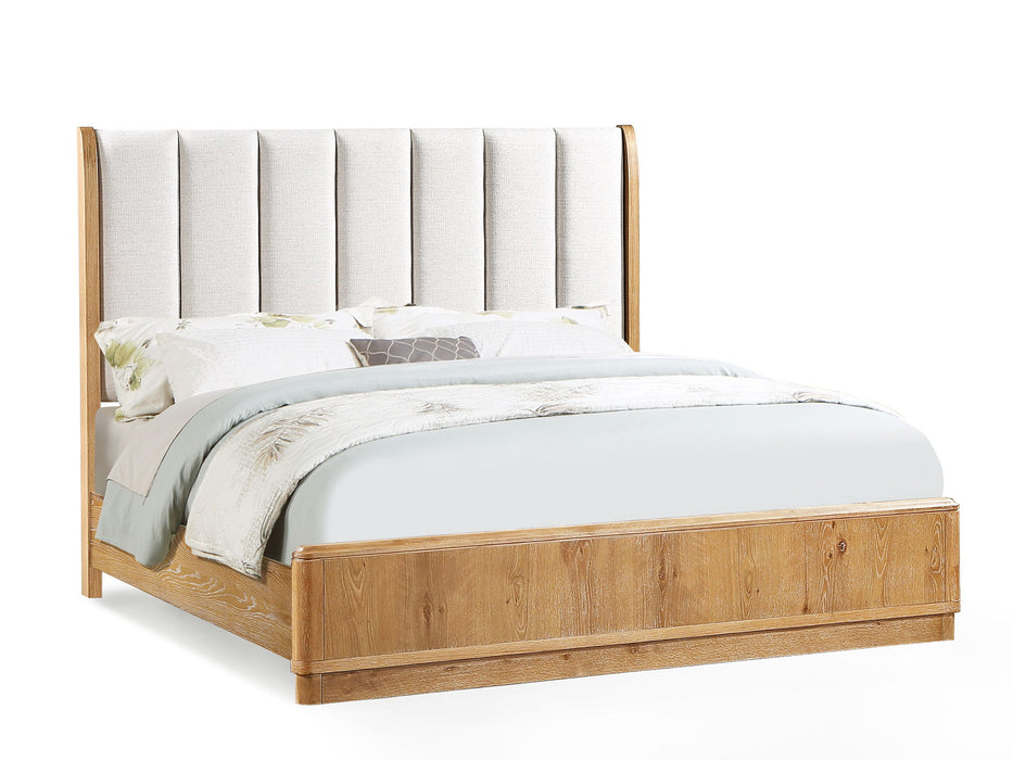 Westcott - Queen 4 Piece Bedroom Set - Cerused Natural