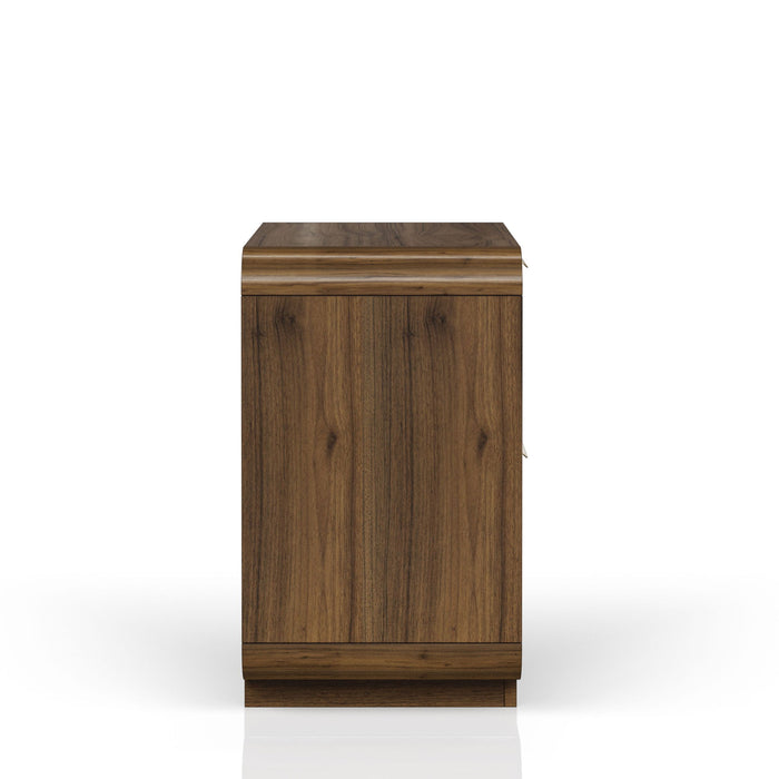 Summerfield - Nightstand With USB - Walnut