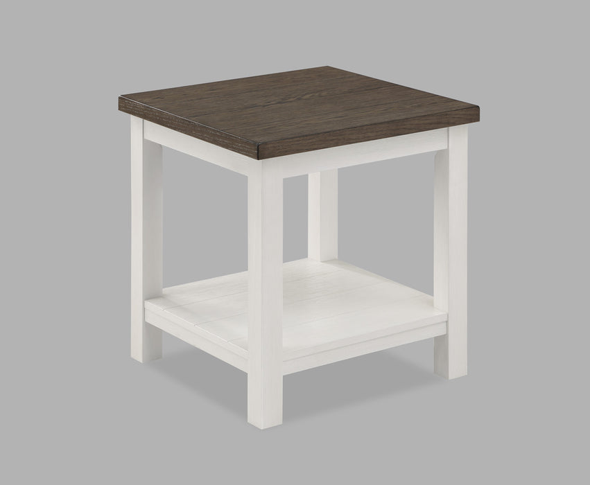 Dakota - End Table - White