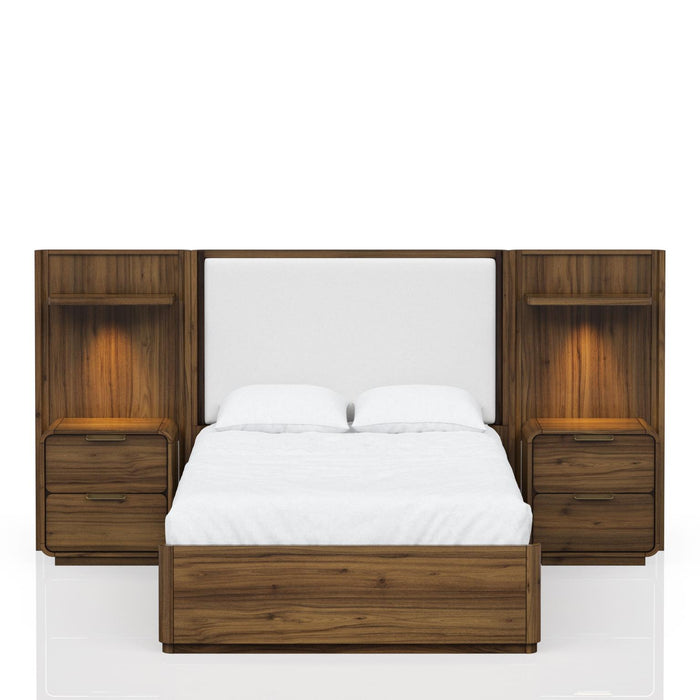 Westfield Upholstered Wall Bedroom Set