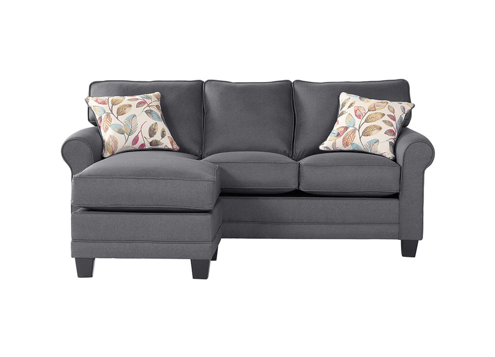 Jitterbug Gray Reversable Sectional