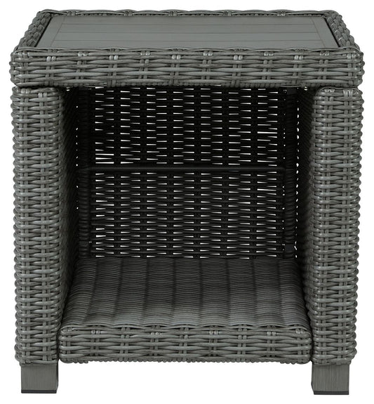 Elite Park - Square End Table - Gray