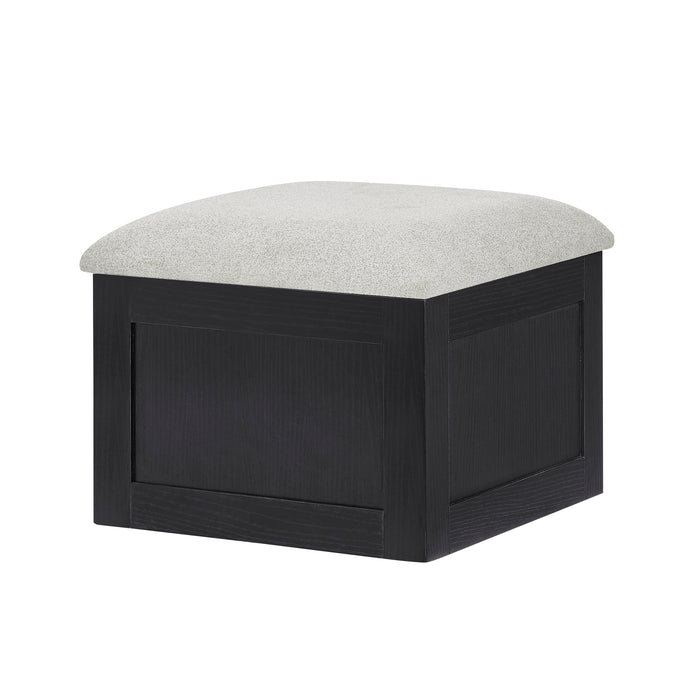 Marta Coffee Table Set with 4 Storage Stools/Ottomans