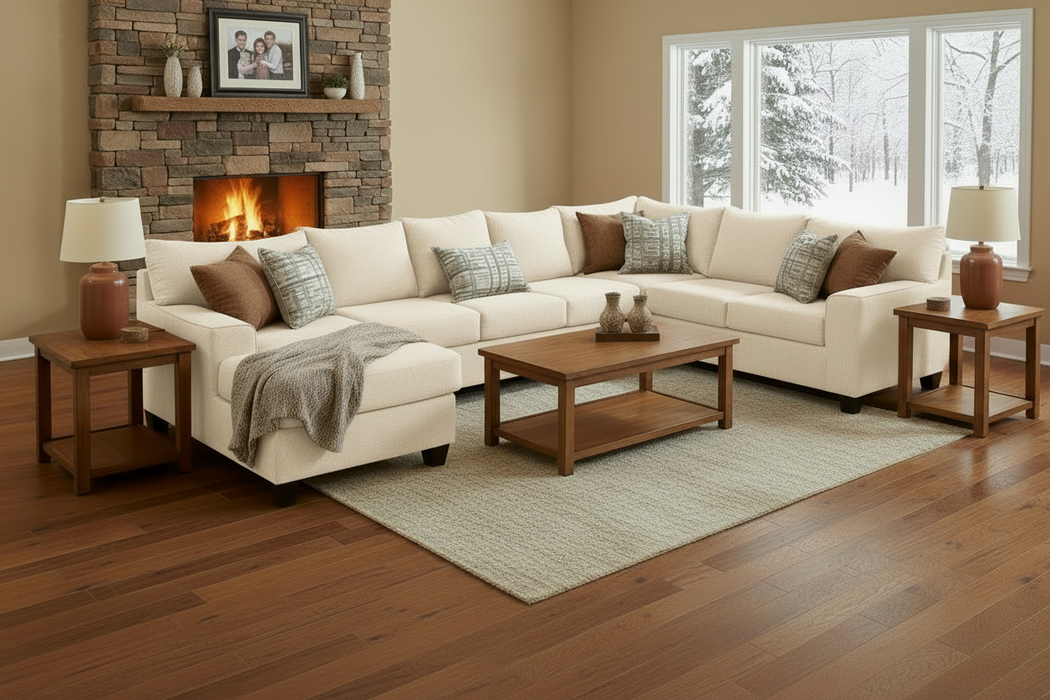 4200 3 Piece Sectional Sofa by L&A