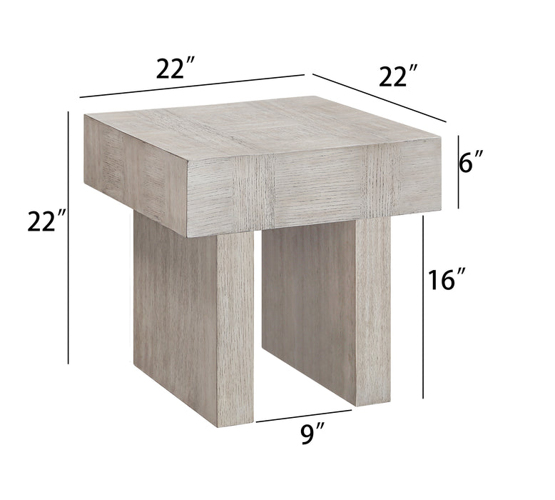 Crawley - End Table - Light Brown