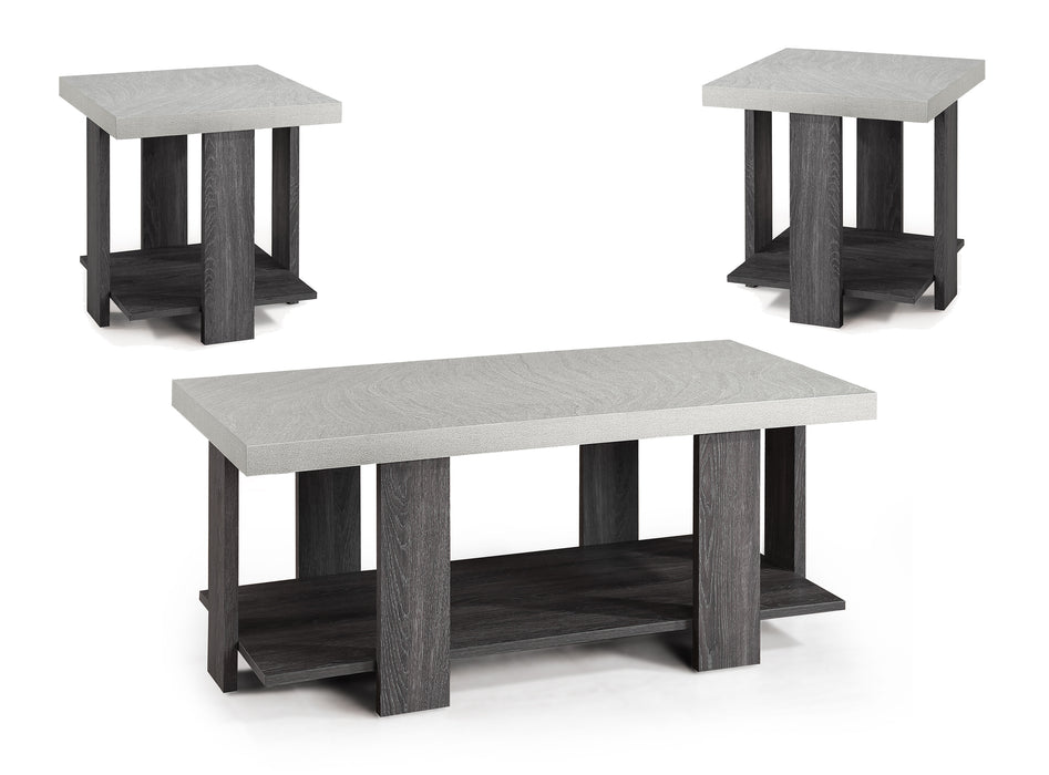 Boris - 3 Piece Cocktail Set - Charcoal & Gray