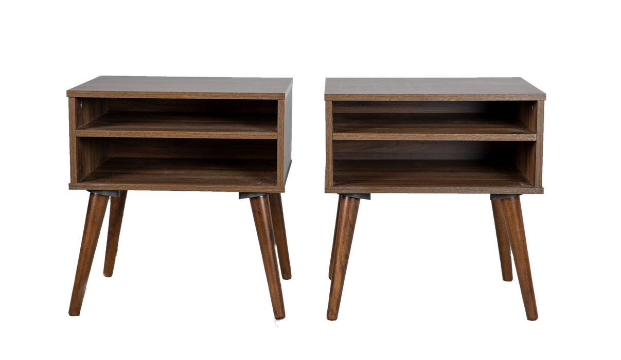 Maddison - Upholstered Bed In A Box With 2 Nightstands