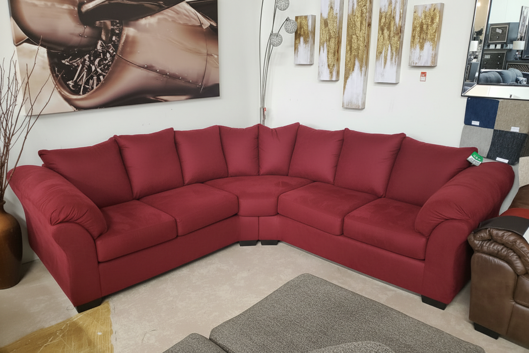 4545 2 Piece Sectional by L&A Customs - 50 colors available