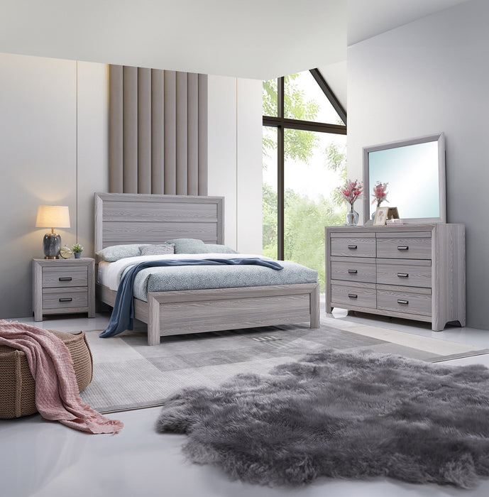Adelaide - Full 4 Piece Bedroom Set - Drift Wood