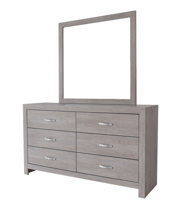 Jaylen - King 4 Piece Bedroom Set - Limed Oak