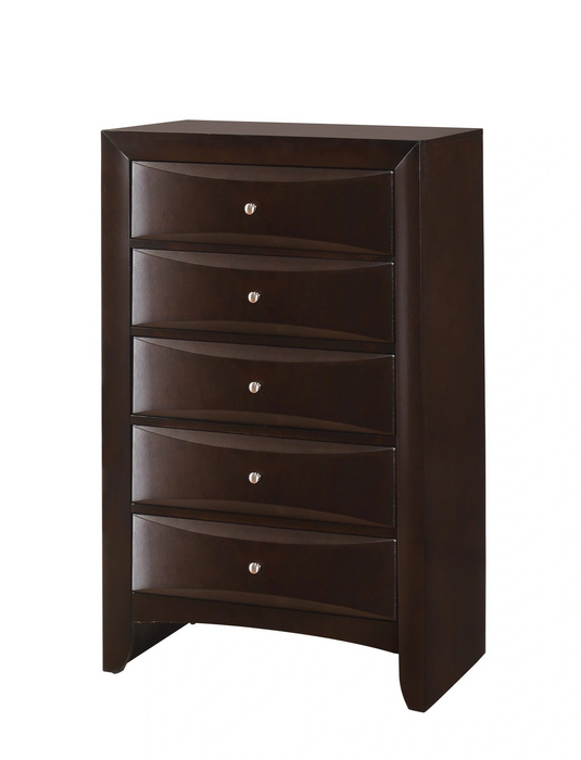 Crown Mark Emily Chest in Dark Cherry image