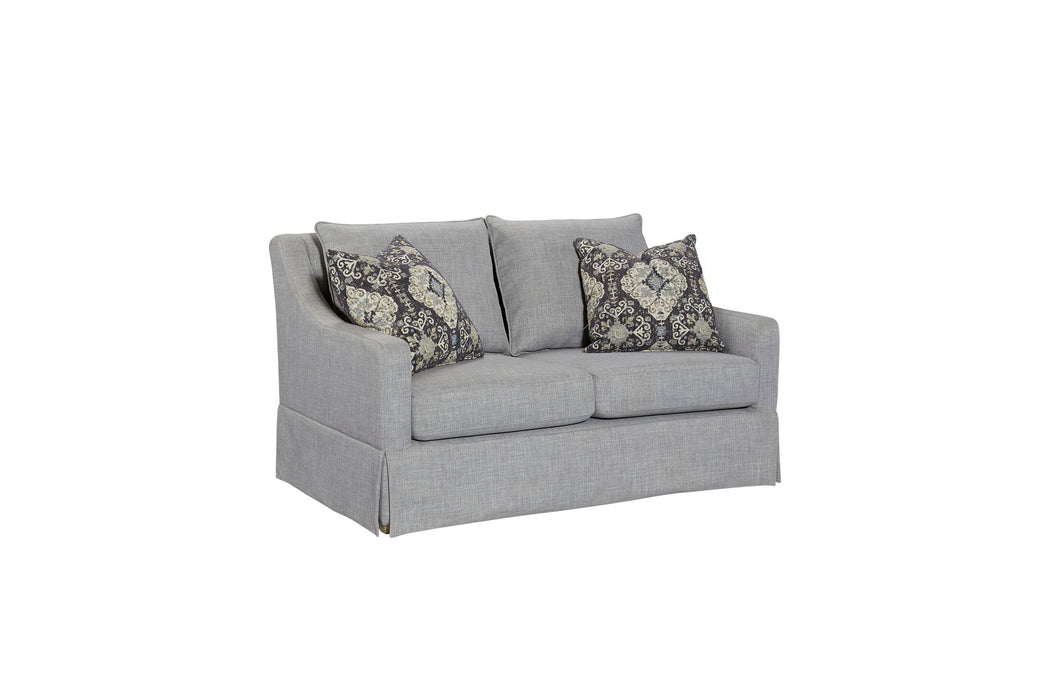Citrus Heights - Loveseat With 2 Pillows - Gray