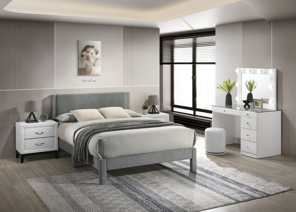 5097 Platform Beds in Gray or Pink