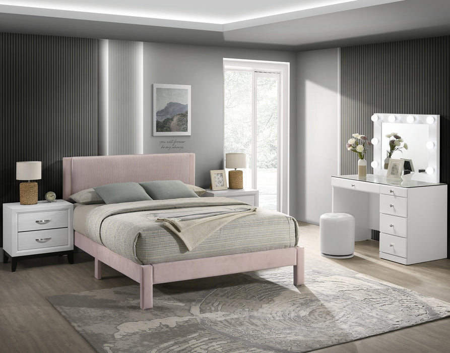 5097 Platform Beds in Gray or Pink