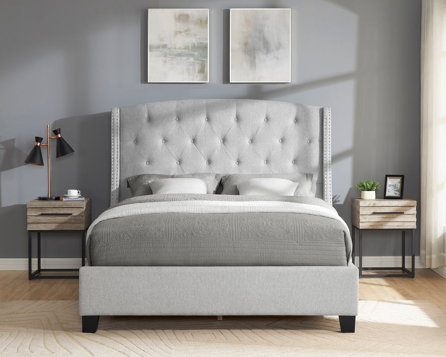 Eva - Queen Bed- Dove