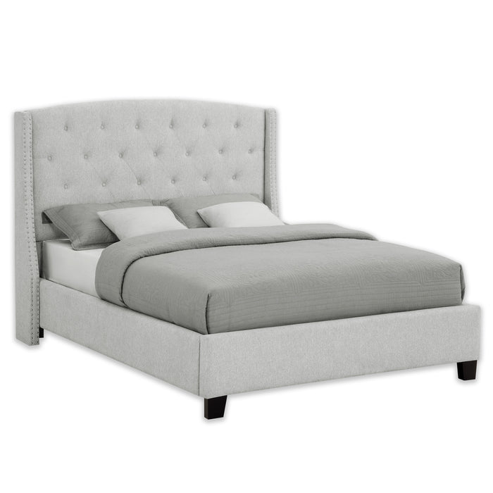 Eva - King Bed - Dove