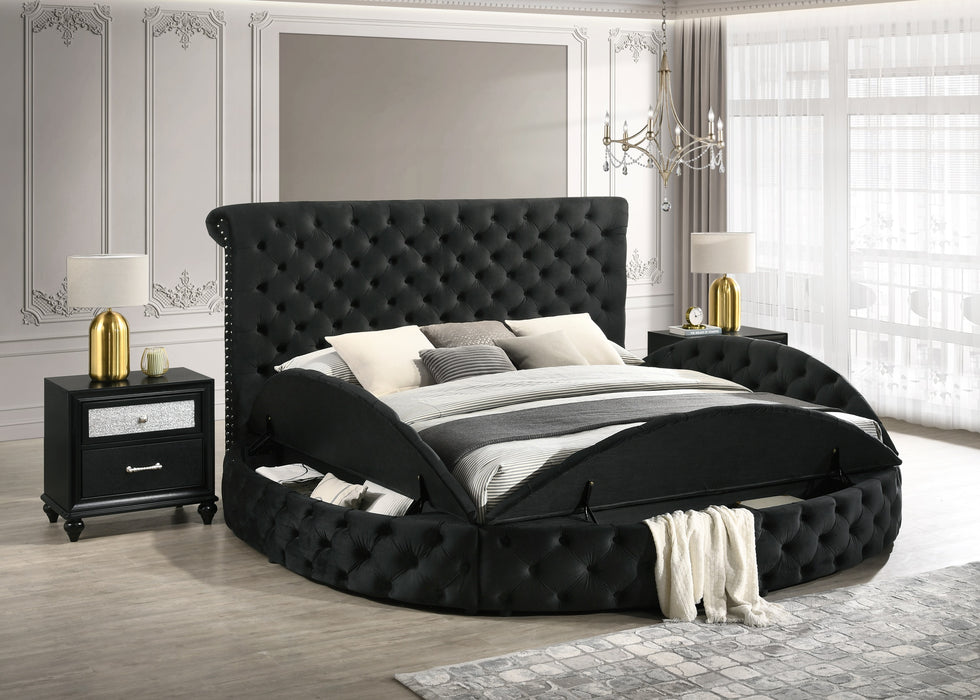 Brigitte - King Storage Bed - Black