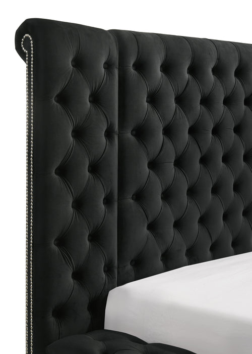Liliana - Queen Bed With Storage - Black