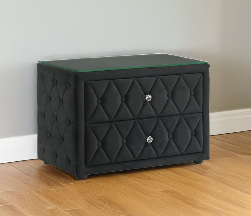 Josephine - Night Stand - Black