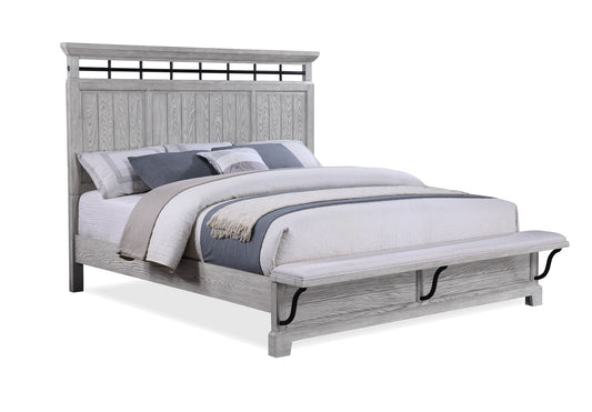 Beckett - King Bed - Greige