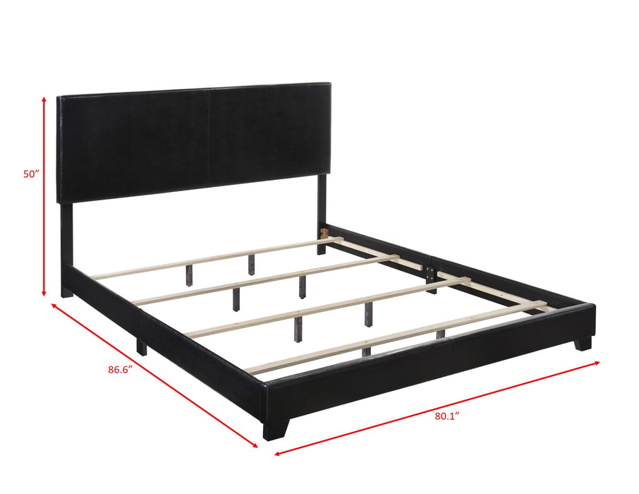 Erin - King Bed - Black