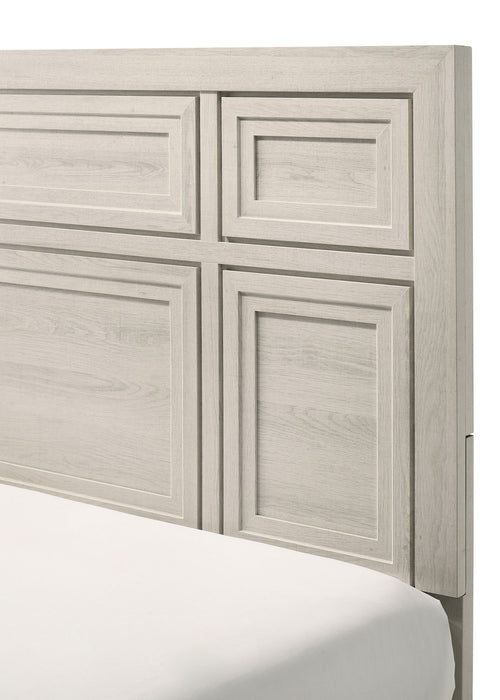 Lorraine - Queen 5 Piece Bedroom Set - Antique White