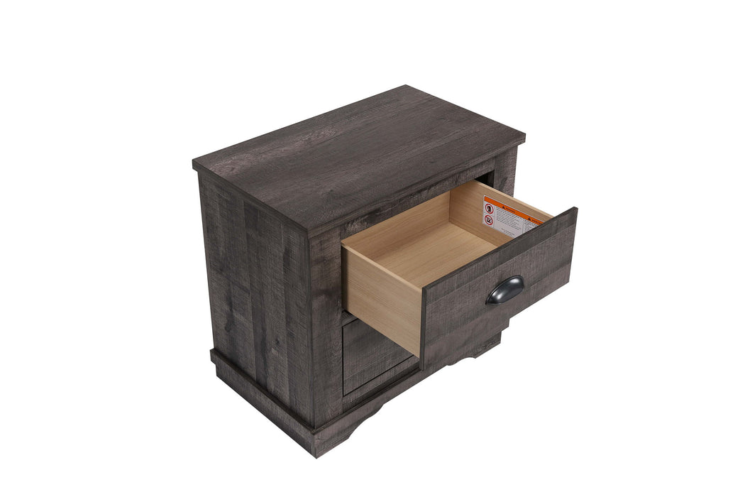 Coralee - Nightstand - Dark Gray