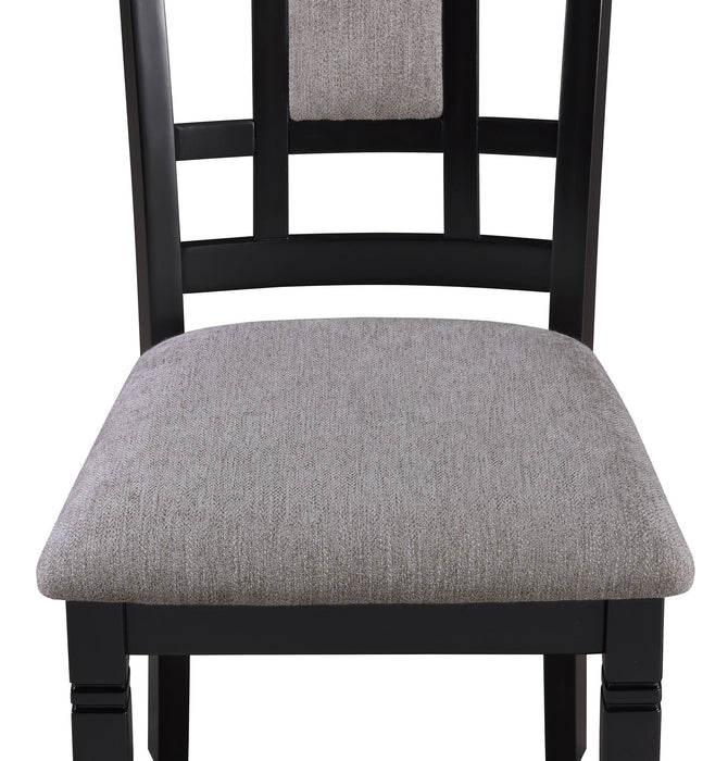 Paige - 6 Piece Dinette Set With Bench - Dark Brown