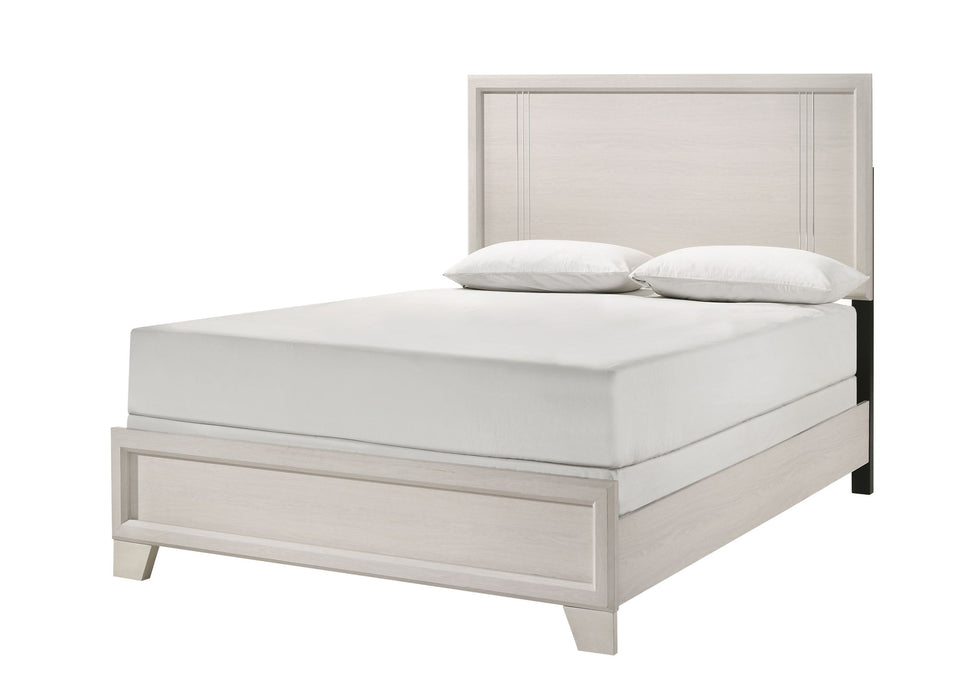 Charlie - Full 5 Piece Bedroom Set - White