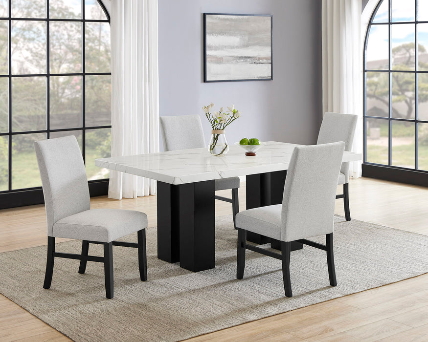 Parkside - 5 Piece Dining Room Set - White
