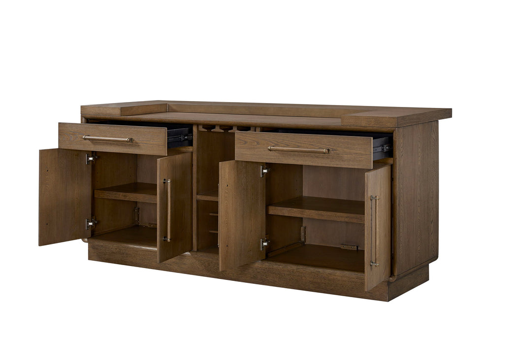 Elure - Counter Height Bar - Latte