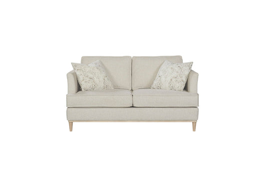 Citrus Heights - Loveseat With 2 Pillows - Pearl Silver