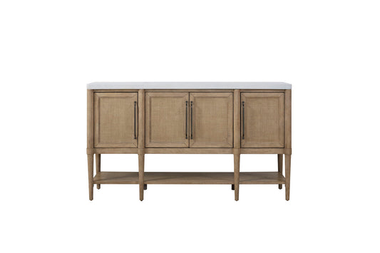 Citrus Heights - Cane Door, Cement Top Server - Sand