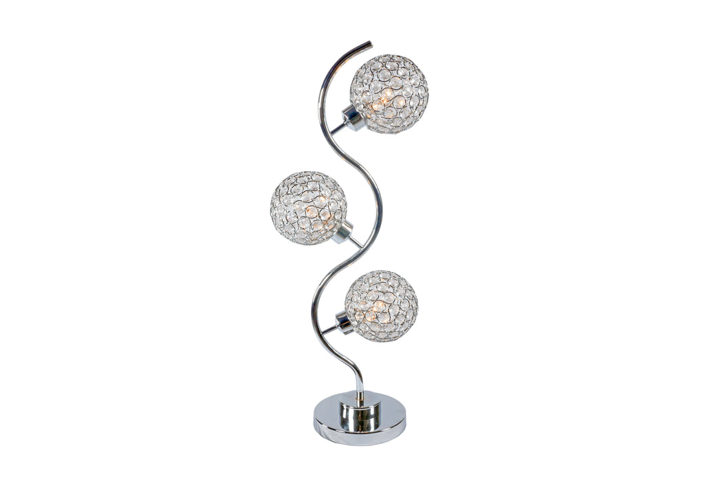 Crystal Globe Table Lamps