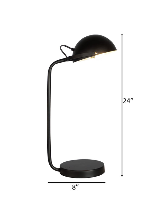 Table Lamp - Black Finish