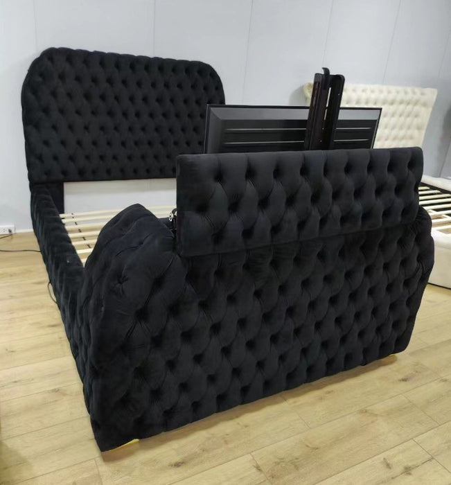 Natalia - King Bed - Black